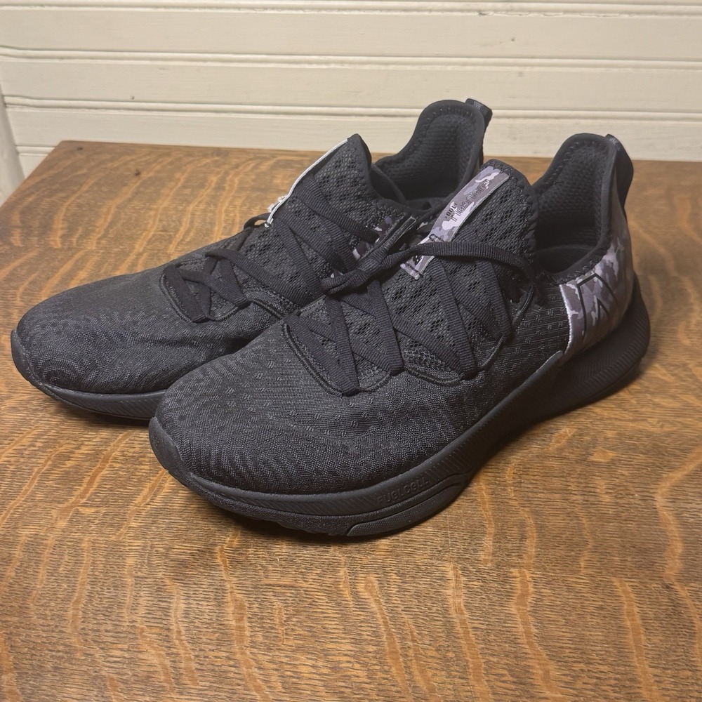 New Balance FuelCell 100 Men's 7.5 Wide Black Camo Training Shoes MXM100PK